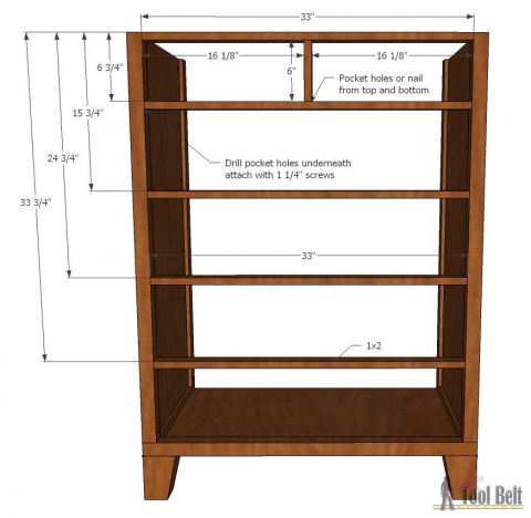 chinese dress ladies Tall Dresser Printable Plans – Pine and Poplar main image 0