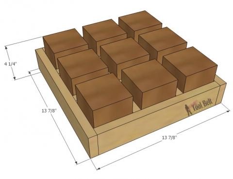 How to Build a Giant Tic-Tac-Toe Board Game 