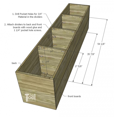 DIY Vegetable Storage Bin With Dividers - Anika's DIY Life