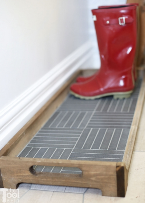 DIY Boot Tray