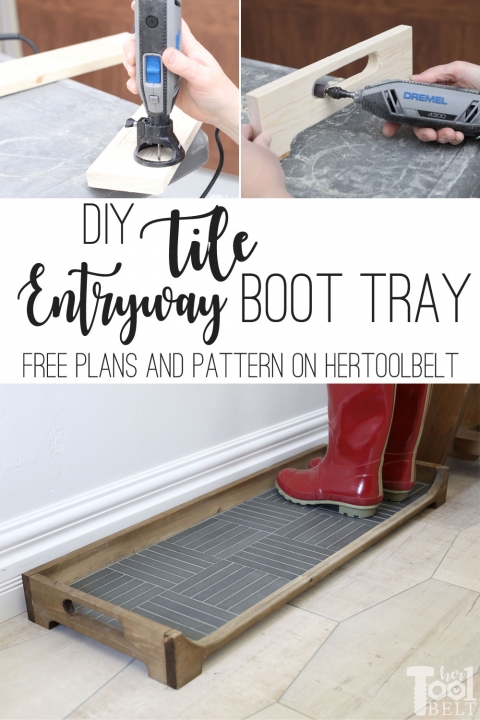 How to build a DIY Boot Tray - % %