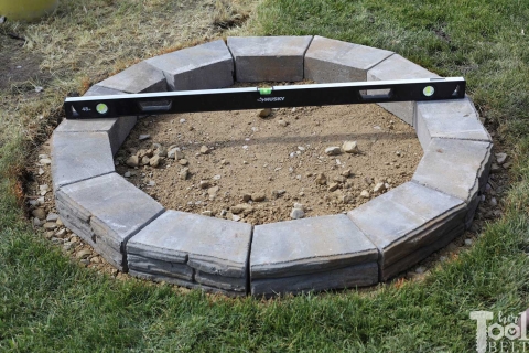 Diy Backyard Fire Pit Her Tool Belt, How Many Blocks For A 36 Inch Fire Pit
