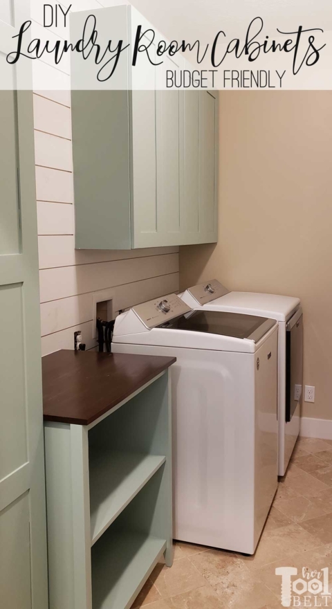 Budget Laundry Room Cabinet Plans Her, Diy Laundry Room Cabinets Plans